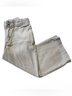 L.L. Bean Kids 100% Cotton Chinos Adjustable Tab Waist 5-Pockets SOFT Size 5